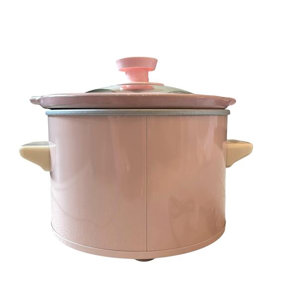 Denmark Pastel Pink Electric 1.5 Quart Slow Cooker with Non-Stick Inner Pot NEW - Picture 5 of 15